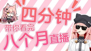 【Hiiro】4分钟带你看完8个月直播