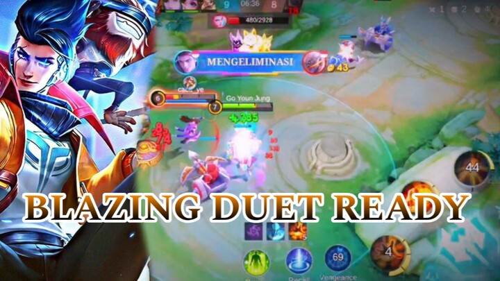 BLAZING DUET READY