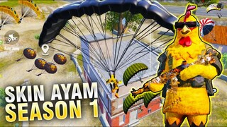 BANGALEX PAKE SKIN AYAM SEASON 1! LANGSUNG DIINCER MUSUH! - PUBG MOBILE