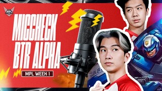 JOHNSON JADI LANGGANAN BAN KARENA INI! - Mic Check Alpha vs RBZ MPL ID