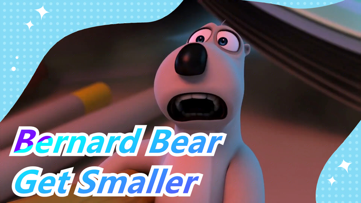 Bernard Bear|Smaller after electric shock?