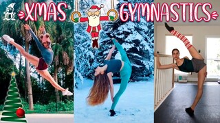 Xmas Gymnastics Best TikTok Compilation - Christmas Gymnatics and Flexibility 2020