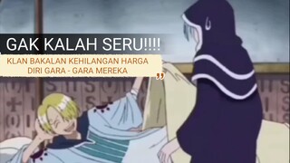 klan D bakalan heran liat kru luffy