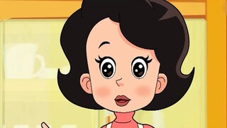 Tập hot nhất của New Big Head Son! Con trai đầu to mặc quần áo phụ nữ để gây ấn tượng với tôi!