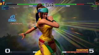 The King Of Fighters XIV - Zarina Defeats Bandeiras