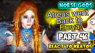 Norse Gods react to Kratos Part 46 || GOW Ragnarök || - Gacha Club React