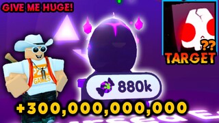 I Spent +300 Billion Hatching For Huge Grim Reaper in Roblox Pet Simulator X