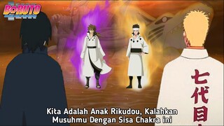 Warisan Reinkarnasi.! Naruto&Sasuke menerima Chakra Ashura&Indra Demi membantai Anak buah Isshiki