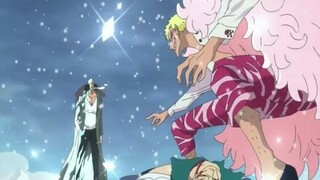 [One Piece / Burning] Aokiji VS Doflamingo, yang merupakan bos terakhir.