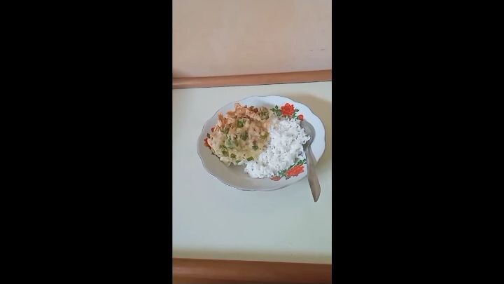 Nasi tempe mendoan