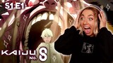 ABSOLUTELY INSANE FIRST EPISODE | Kaiju No. 8 Season 1 Episode 1 Reaction