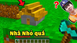 Vinh Đi Vào Căn Nhà Nhỏ Như Con Kiến Là Có Thật Đó Nha - KHÔNG HIỂU SAO CÓ THỂ Ở ĐƯỢC ?? Minecraft