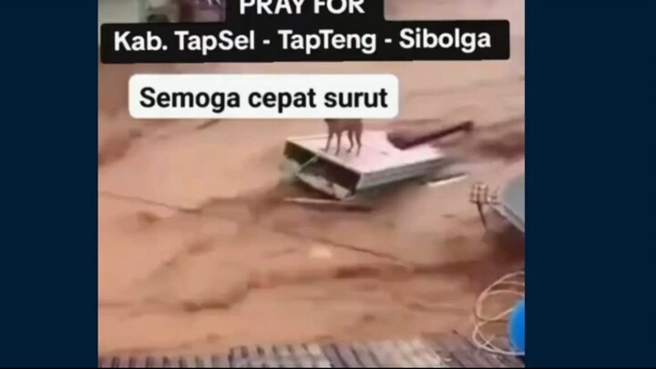 Berdasarkan informasi terkini bencana banjir dan tanah longsor terjadi di beberapa wilayah di Tapanu