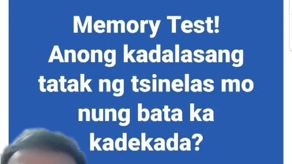 IKAW ANO TSINELAS MO NOON KADEKADA