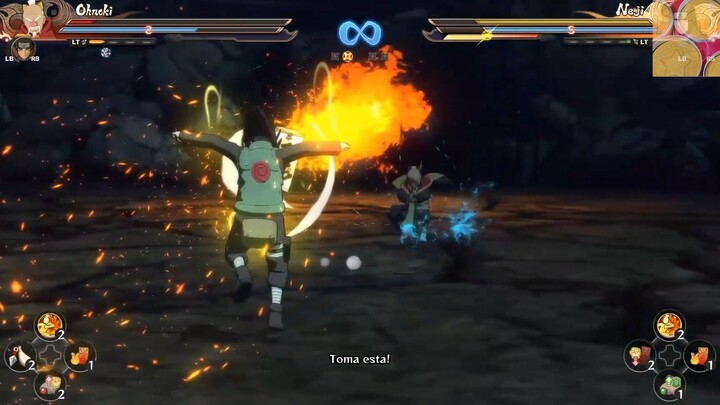 Game đối kháng Naruto 4 - Hashirama vs Neji