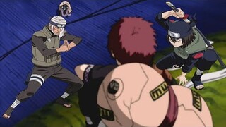 Gaara Vs Dosu Kinuta | Baki Vs Hayate Gekko NARUTO Clássico Dublado PT/BR