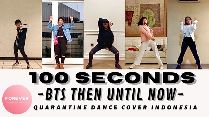 100 SECONDS CHALLENGE| BTS (방탄소년단) ‘Then Until Now’ Online Dance Cover