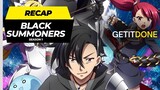 Recap Of Black Summoner Anime | Episode 1 to 12 | GETITDONE | 2022