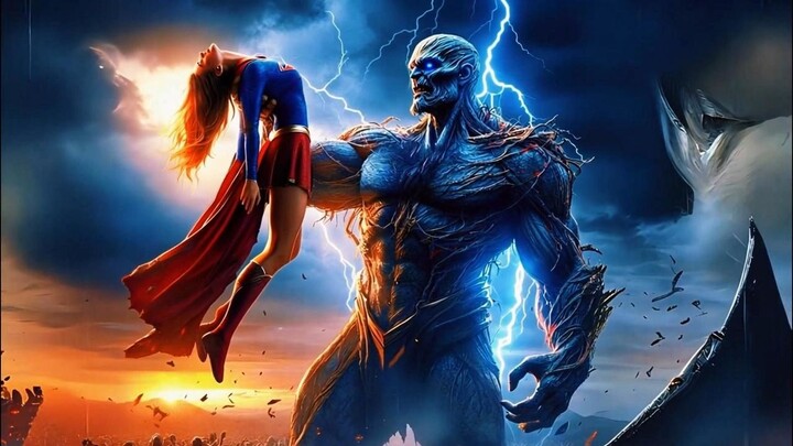 Supergirl dianiaya oleh Doomsday, sungguh memilukan untuk ditonton.