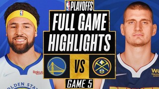 WARRIORS vs NUGGETS FULL GAME 5 HIGHLIGHTS | 2022 NBA Playoffs Highlights Warriors Nuggets NBA 2K22