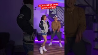 nakaka stress talaga ang issue! #dance #shorts #couple #duet #dancechallenge #papavhertv