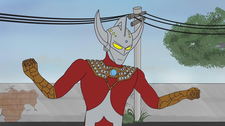 Ultraman Taro Kekuatan Elemen Batu - Kartun Ultraman