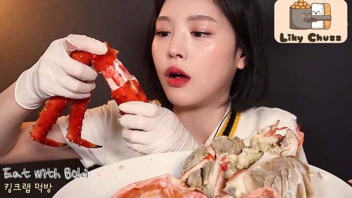 Bộ sưu tập một miếng thứ 5 của Bokhee! Âm thanh thực Mukbang #amthuc