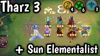 Tutorial Tharz 3 Combo Terkuat Magic chess Sun Elementalist Necrokeep | Mobile Legends Bangbang