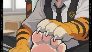 学霸小虎说不怕痒，今天来挠挠看，结果……