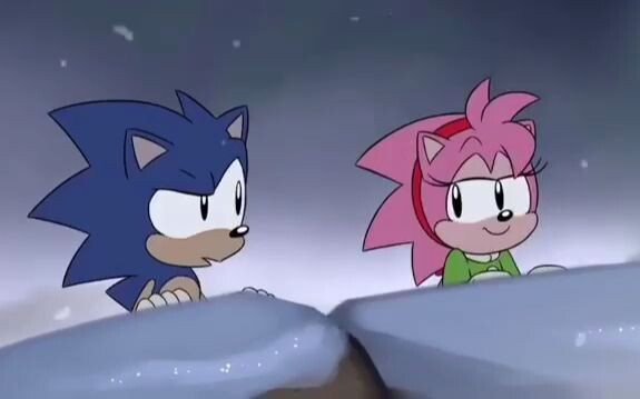 【Amy & Sonic】Merry Christmas, my love