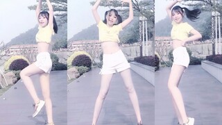 你好~B站的舞蹈区❤长腿元气小学妹来啦！【BDF2021全曲翻跳】与梦盛开❤【年年】