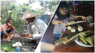 Cuộc sống thôn dã và những món ăn đặc sắc - Cách nướng cơm lam