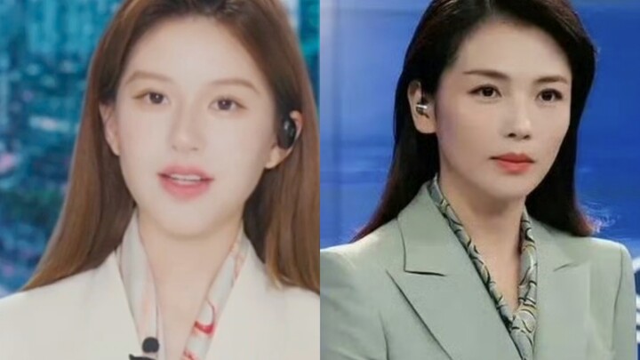 They’re both news anchors, but the gap is huge—fans are already gushing about how one’s flawless, st