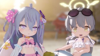 [Azur Lane MMD] 🍹~summertime~🍹 [Shirasu Azusa/Hifumi]