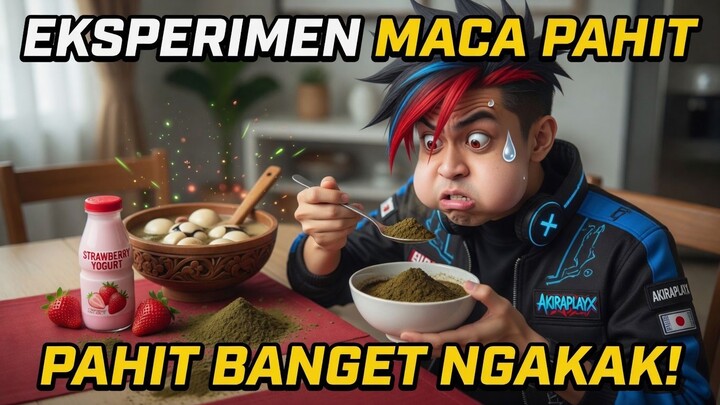 Eksperimen Makan Maca – Pahit Banget tapi Bikin Ngakak Bareng Penonton!