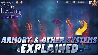 [Solo Leveling: Arise] - Armory, special commissions and Battle class explained! SEE DESCRIPTION