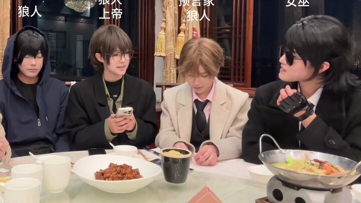 When the bottle evil black flower show plays the five-player version of Werewolf