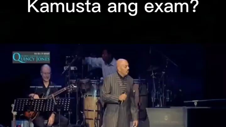 Mama: kamusta ang exam??   ikaw: