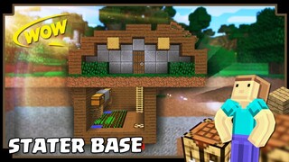 CARA MEMBUAT STARTER BASE - Minecraft Indonesia