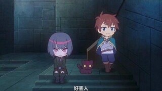 和真套路骨王表演中二病，骨王无奈只能模仿惠惠自我介绍