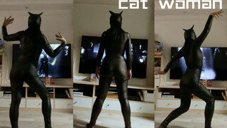 [تشون لي يحب اللياقة البدنية] PS5 "Just Dance" "Just Dance" JustDance Human Batman Catwoman cosplay 