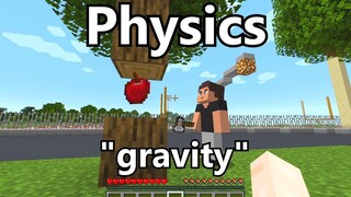 วิชาของโรงเรียนที่แสดงโดย Minecraft
