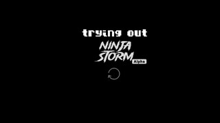 Trying outher fanmade Ninja Saga | Ninja Storm Test Gameplay
