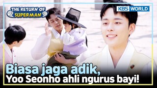 [IND/ENG] Niccolo langsung dekat sama Paman Seonho! | The Return of Superman | KBS WORLD TV 240519