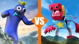 Giant Blue (Rainbow Friends) vs Boxy Boo | SPORE