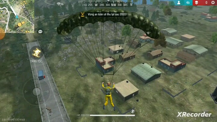 Lần đầu chơi đảo quân sự FREE FIRE