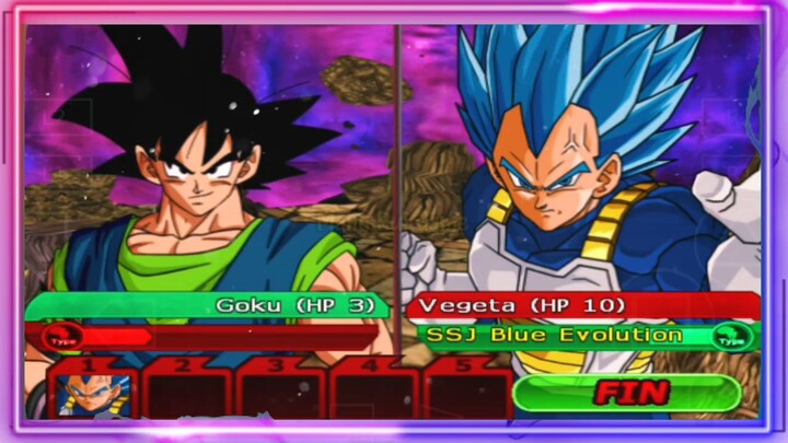 GOKU AF BASE VS VEGETA SSJ BLUE EVOLUTION - DB MOD ANDROID GAMEPLAY