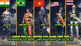 Garena Free Fire| Các Server Free Fire trên thế giới và những cái nhất - Việt nam nhất về cái gì?