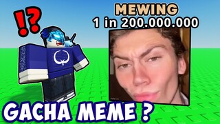 AKU GACHA MEME DI ROBLOX ? | Roblox Meme's RNG Indonesia