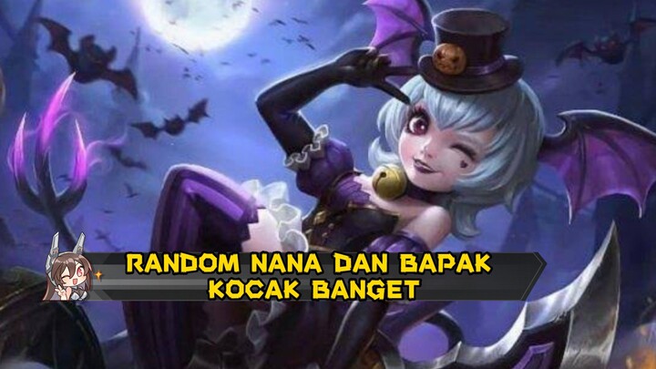 mobile lagend random-Nana sama bapak kocak banget